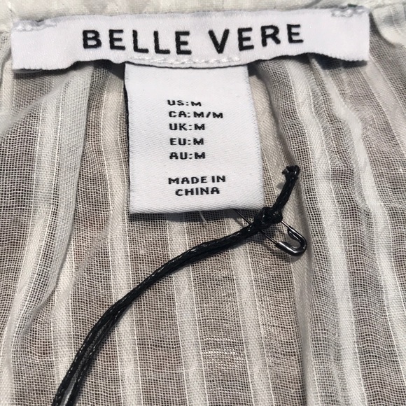BELLE VERE Embroidered Blouse - Picture 7 of 8